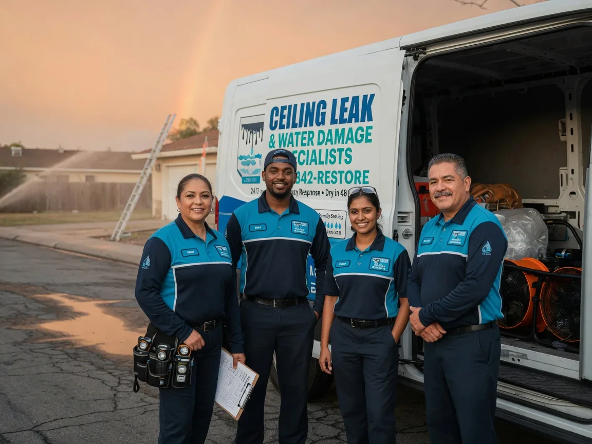 Ceiling Leak Cleanup company in Red Oak, TX