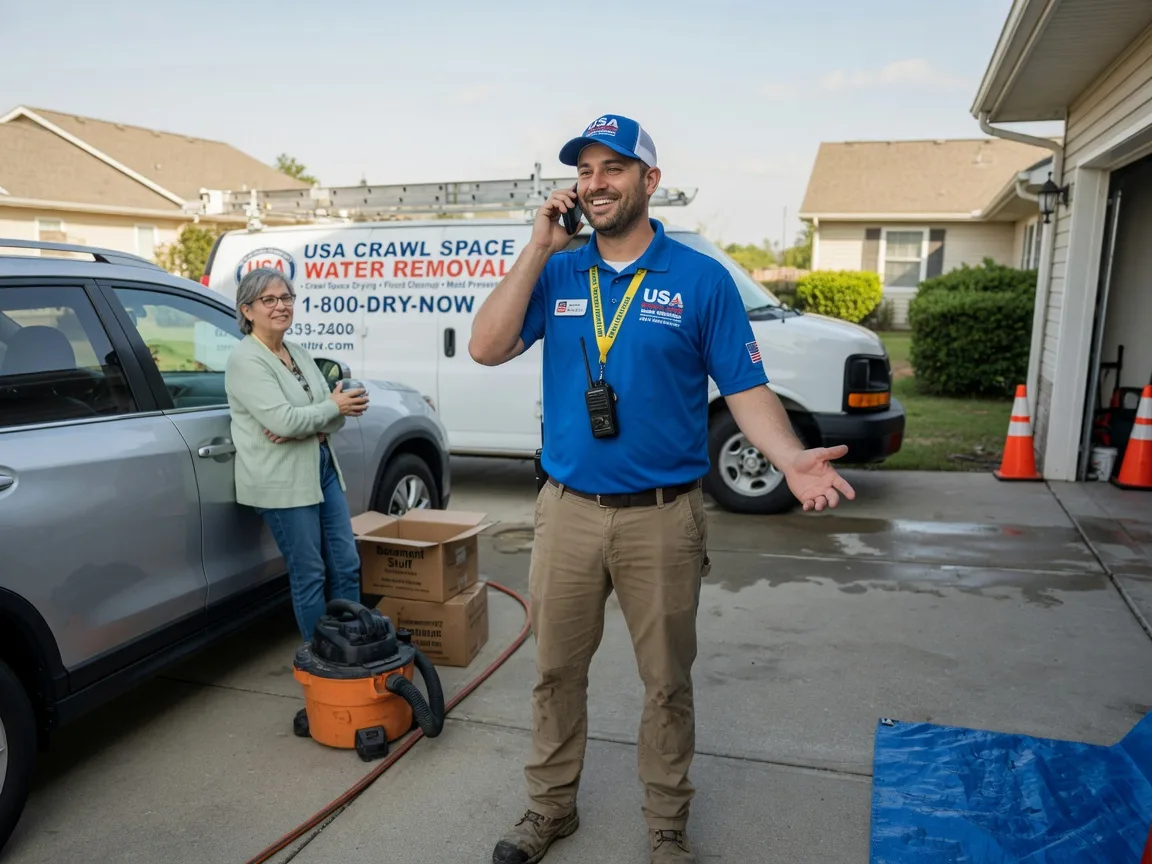 Crawl Space Water Removal Red Oak, TX FAQs
